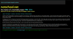 Desktop Screenshot of history.notschool.net